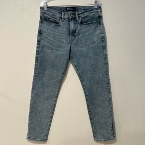 GAP Denim Men’s Jeans 34x30 Slim Taper Blue Wash Stretch